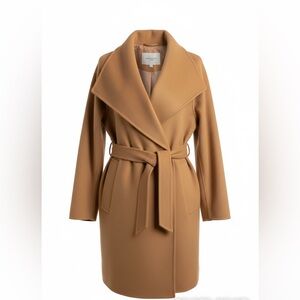Zara wrap coat M